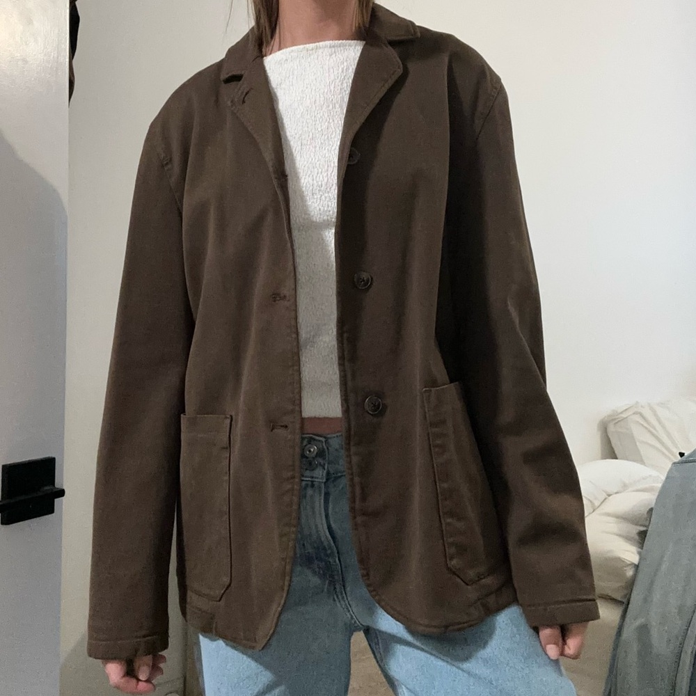 Brown Women's Casual Jacket